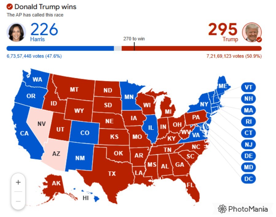 US 2024 Election Results