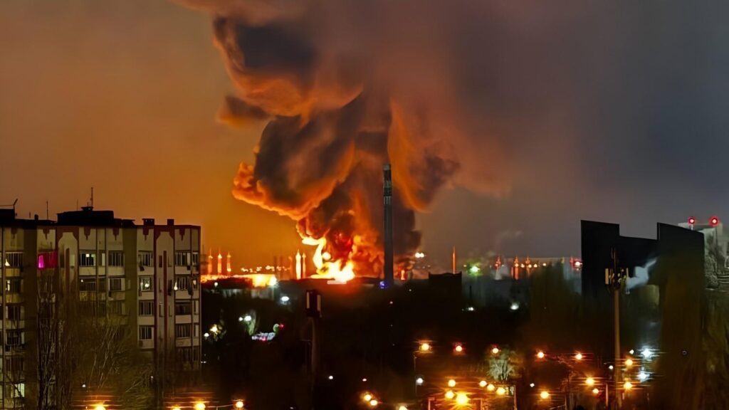 Ukraine Drone Strike