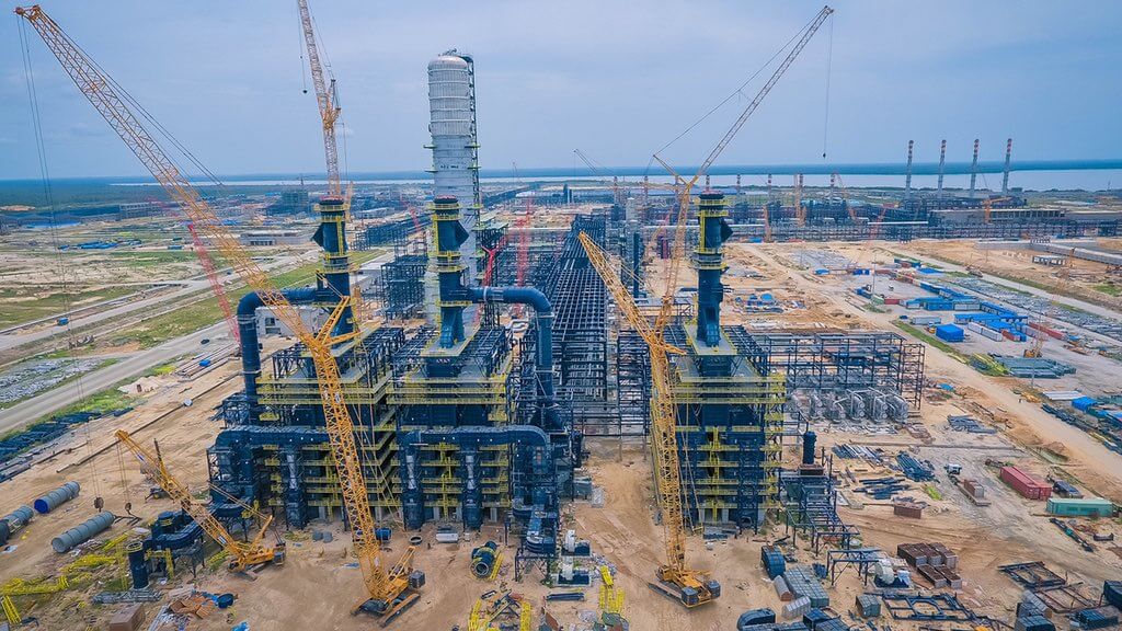 Dangote Refinery U.S. crude oil