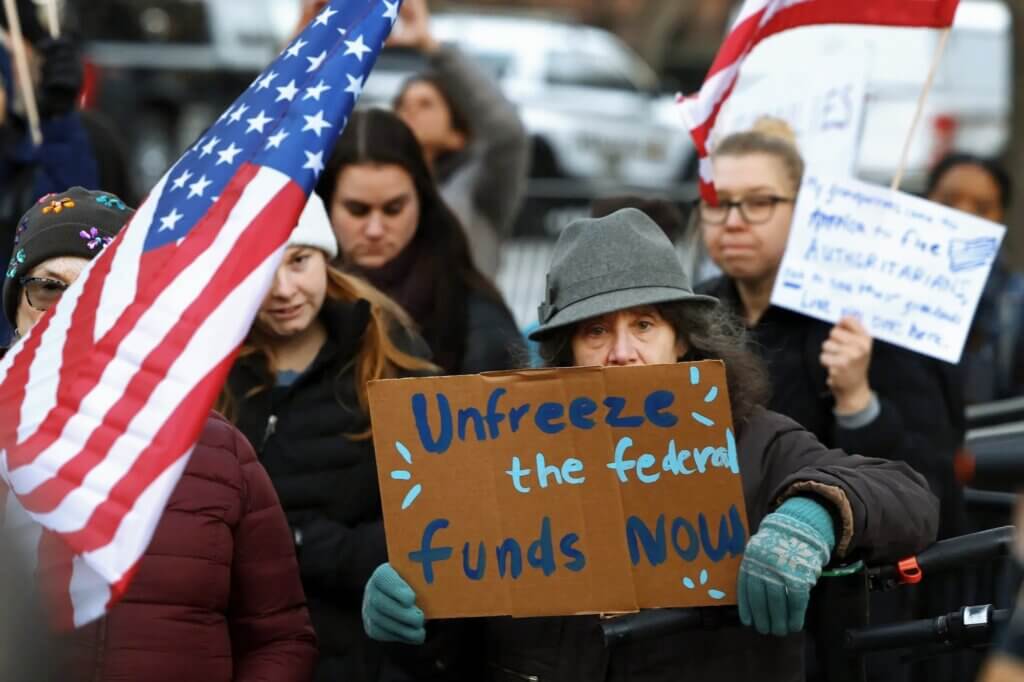 donald trump protests