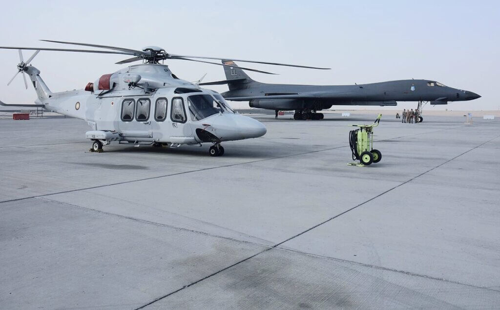 Qatar Al Udeid Air Base security