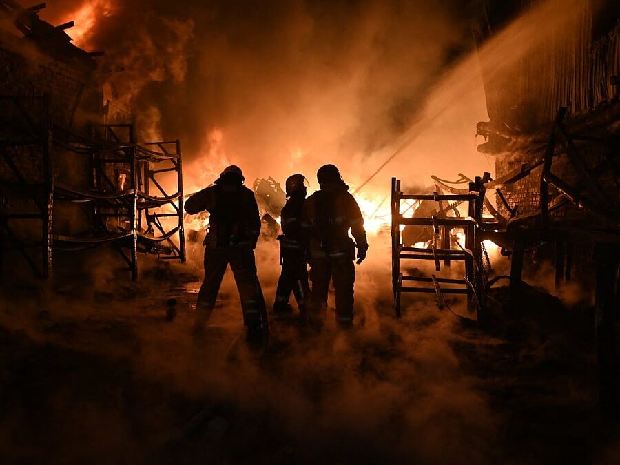 Ukraine Russia Drone Attack