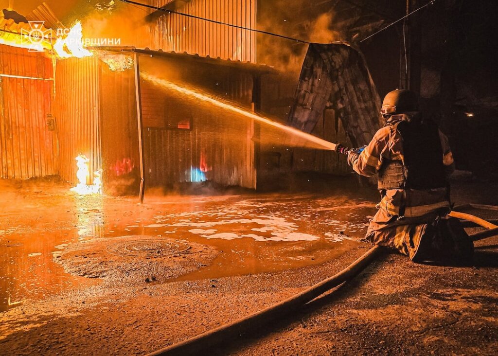 Ukraine Russia Drone Attack