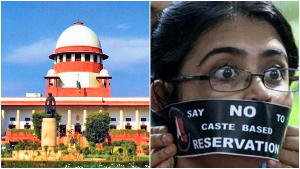 Article 142 OBC Reservation Case