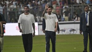 Amid Messi Show in Delhi