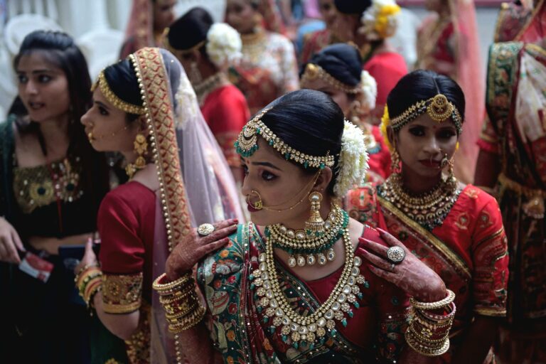 Indian girls funding their own wedding