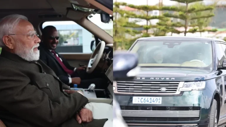 Ethiopia PM Drives Modi