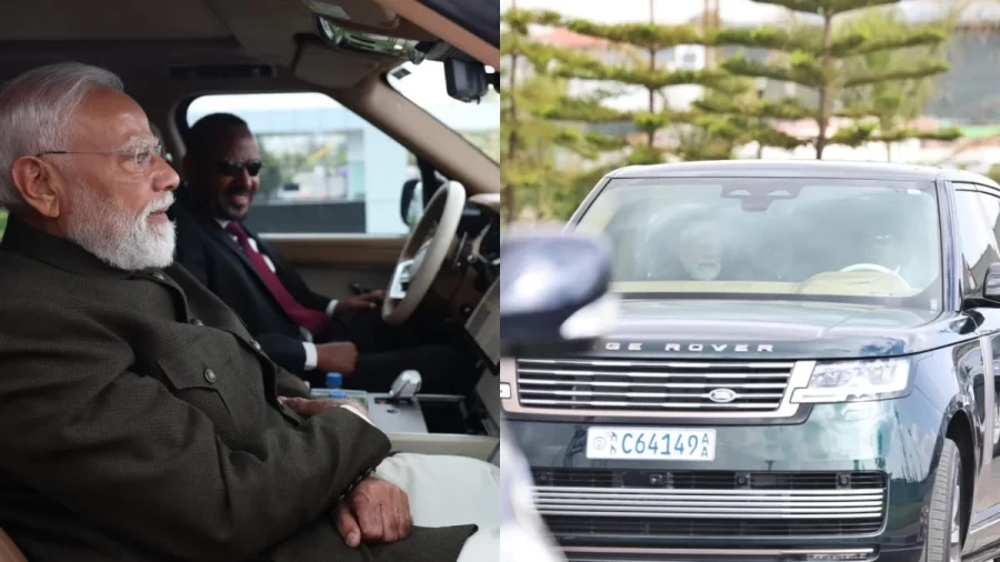 Ethiopia PM Drives Modi