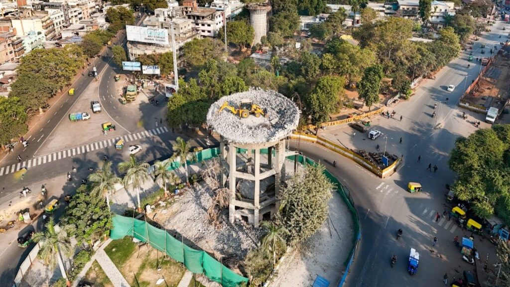 Ahmedabad water tank demolition