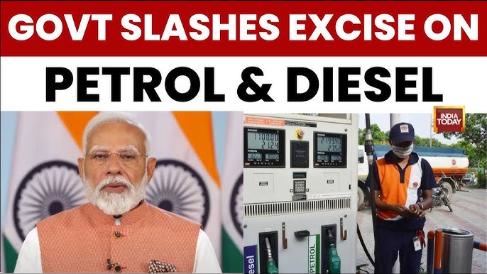 India Cuts Petrol and Diesel