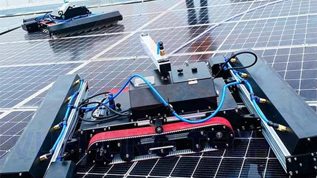 Robotic Solar Panel Cleaning 