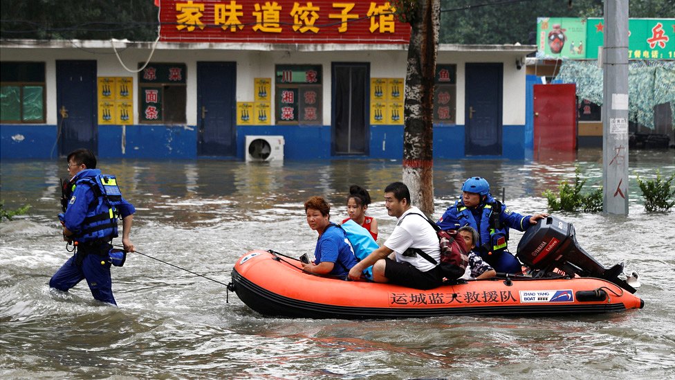 China Extreme Weather Floods