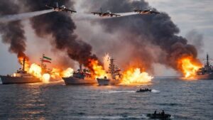 Iran attack on US military ships