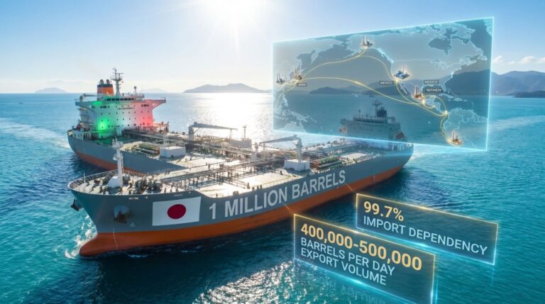 US crude tanker Japan