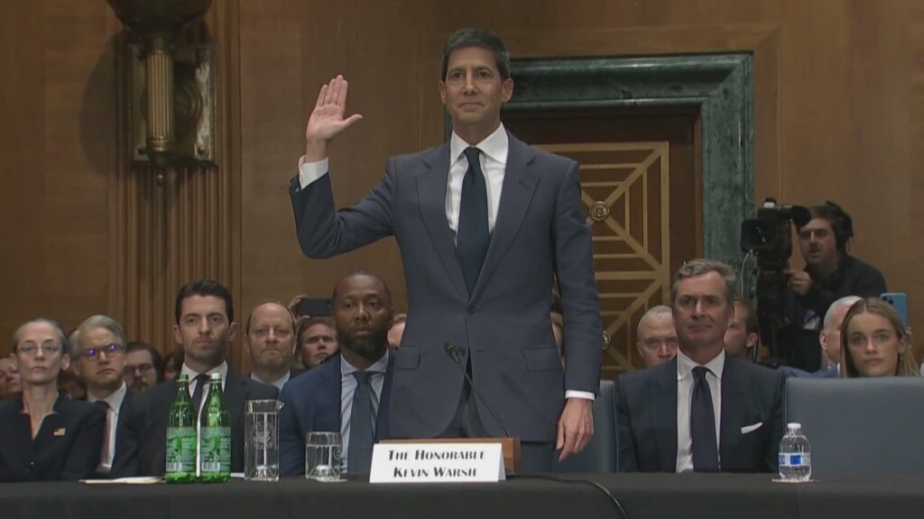 Trump Swears In Kevin Warsh