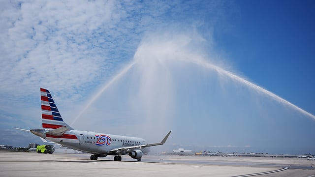 American Airlines Venezuela Flight