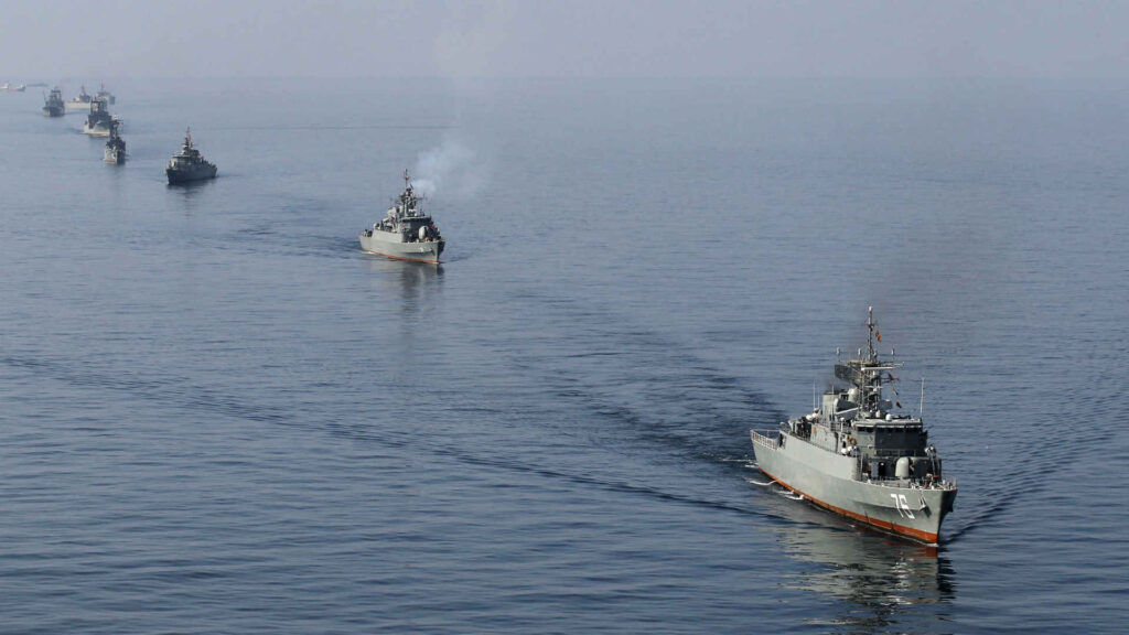 US Navy Escort Tanker