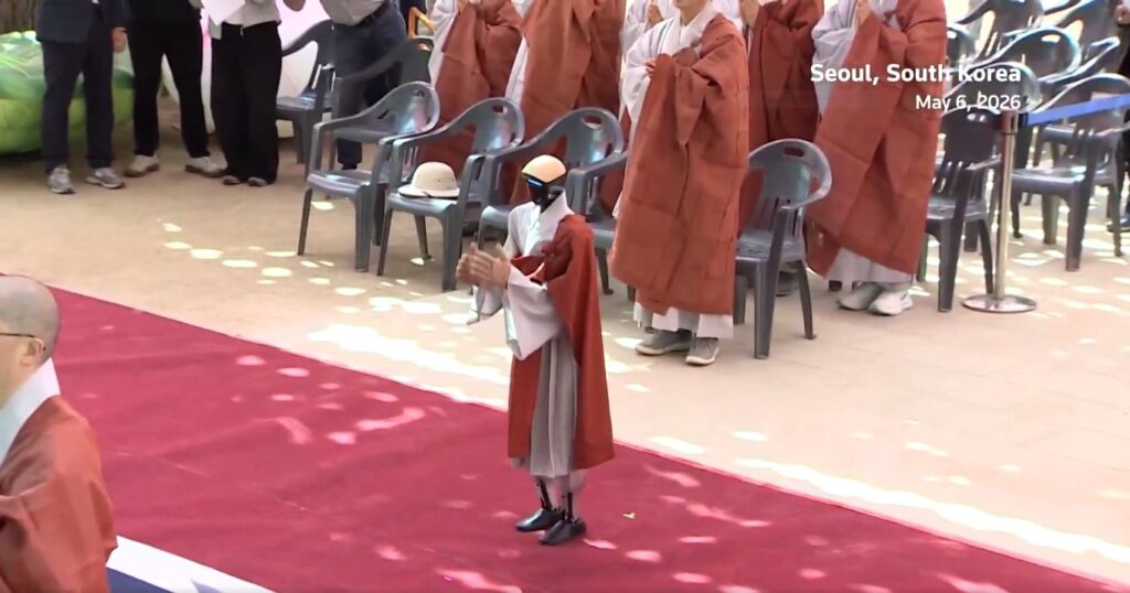 South Korea Robot Monk