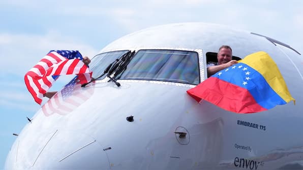 American Airlines Venezuela Flight