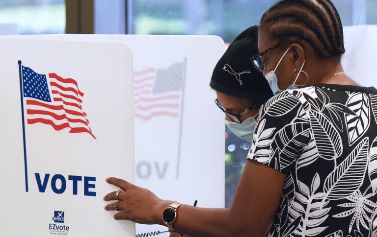 Black voters voting rights debate USA