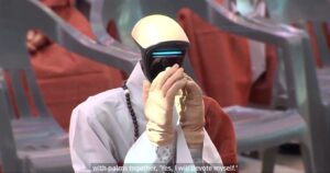 South Korea Robot Monk