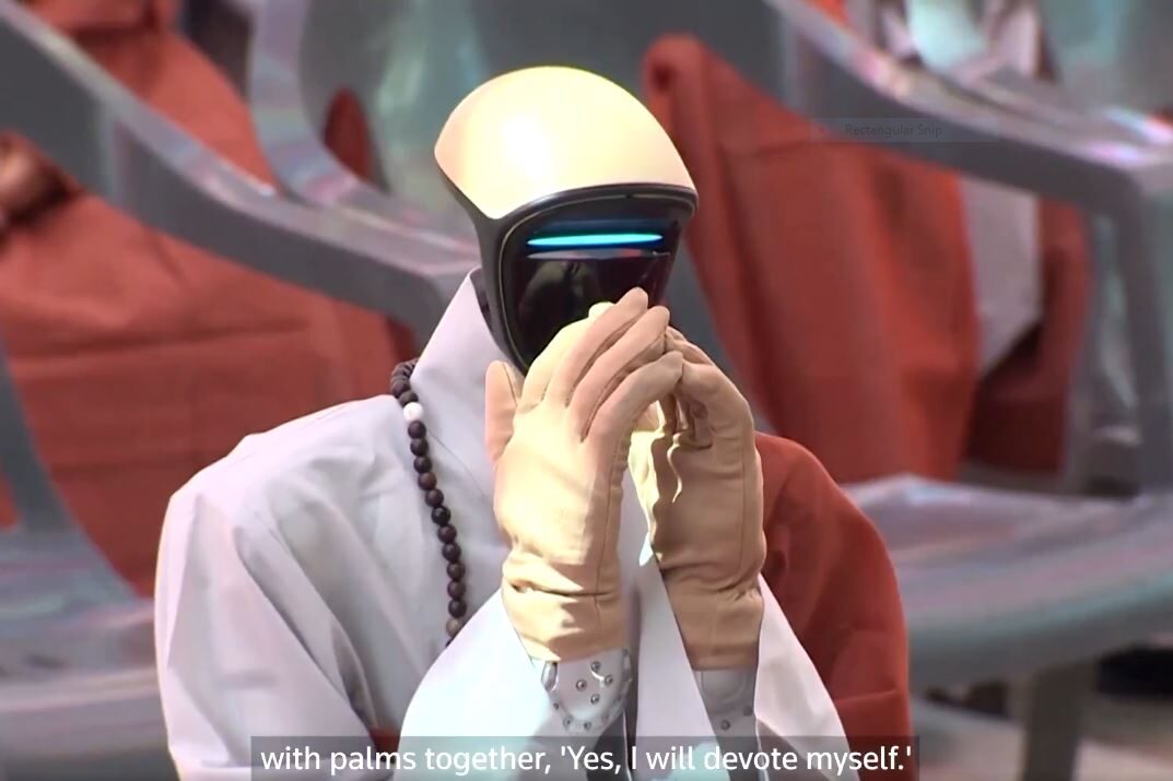 South Korea Robot Monk
