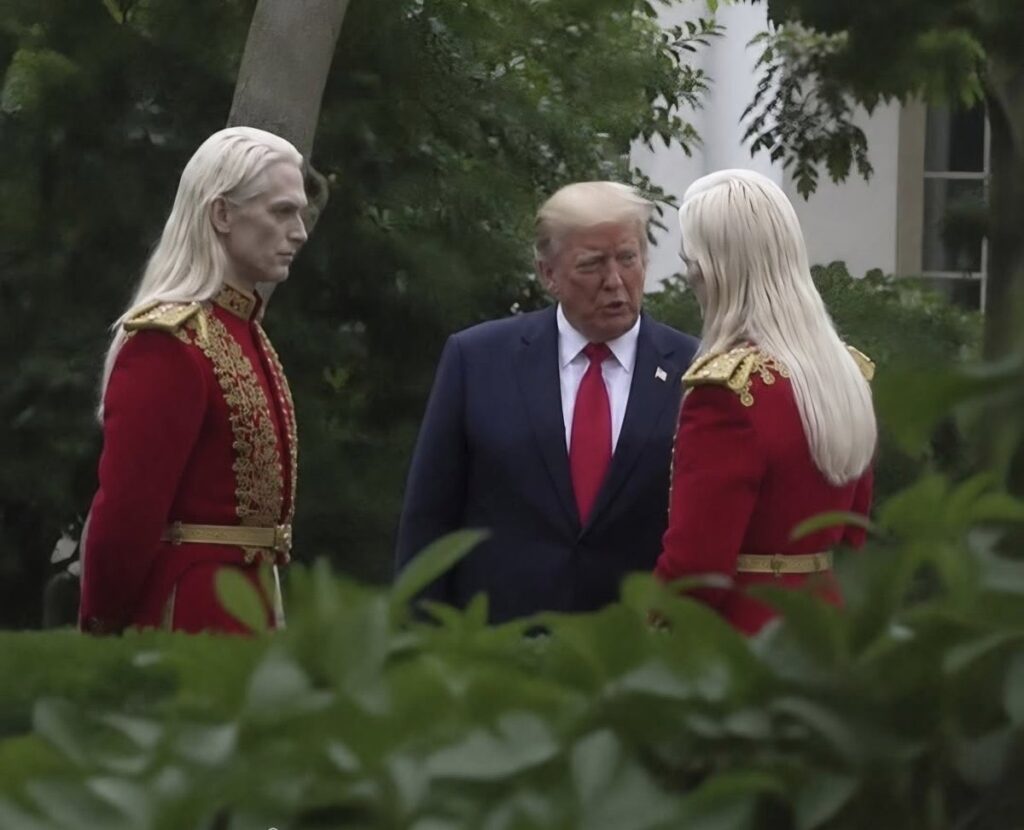 Trump Agartha Secret Meeting