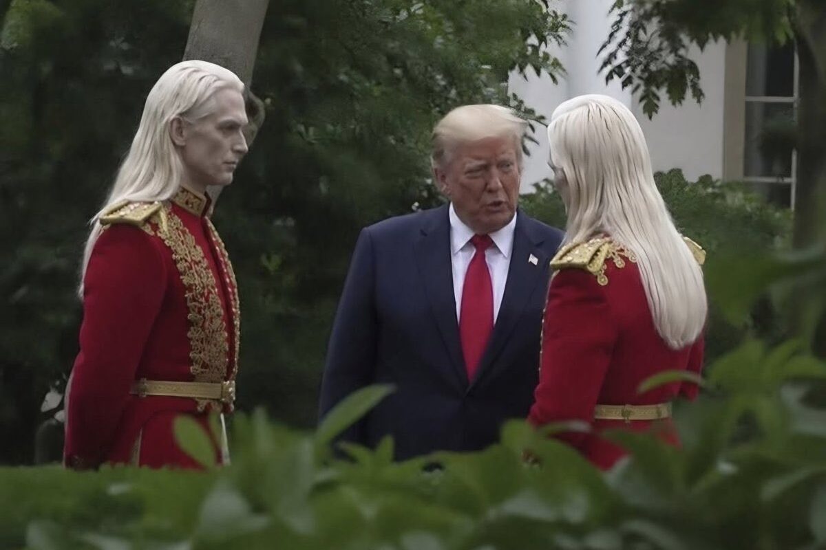 Trump Agartha Secret Meeting