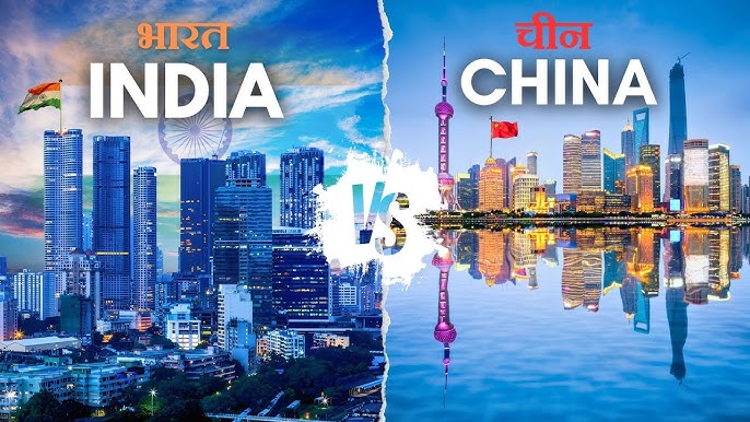 China vs India Comparison through facts, development, challenges, and social media narratives. A balanced look at both nations' progress.