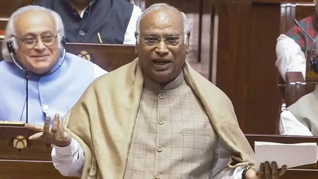 Mallikarjun Kharge Rajya Sabha Oath