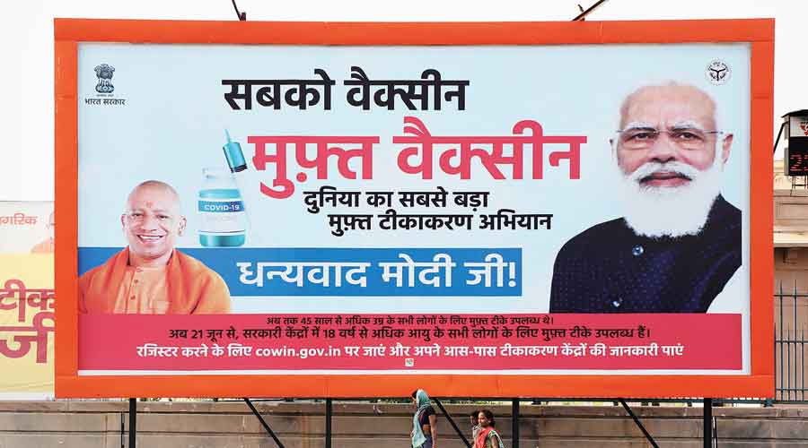 Illegal hoardings in India