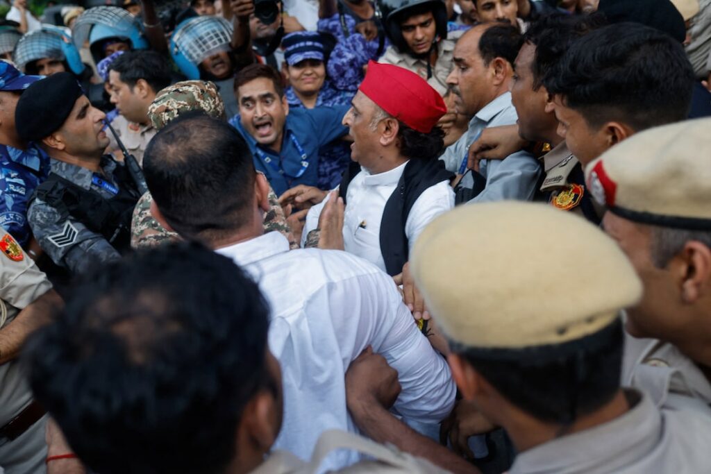 Rahul Gandhi Delhi Protest