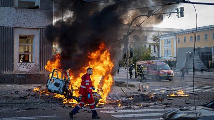 Sumy Ukraine Gas Station Strike