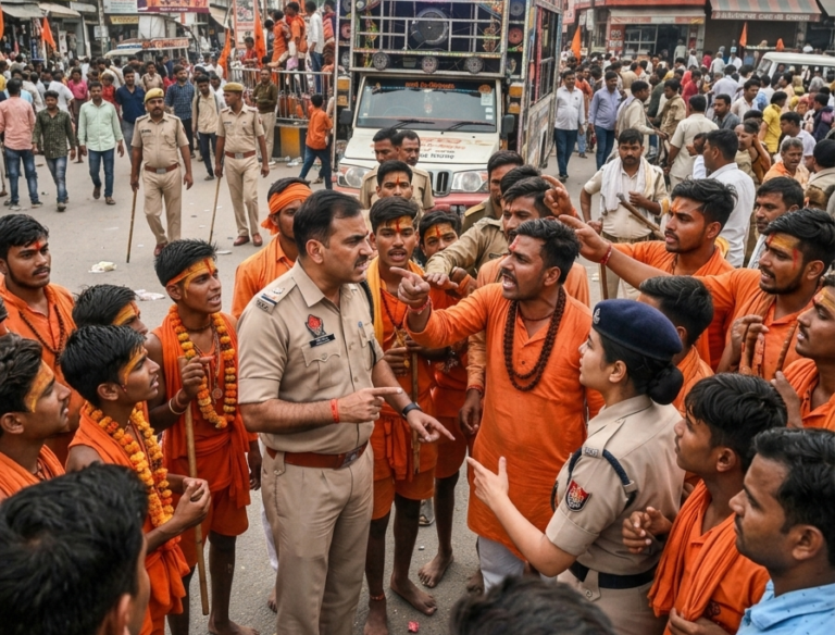 Muzaffarnagar Kanwar Yatra Incident