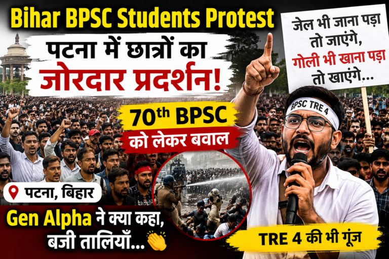 Bihar BPSC Students Protest
