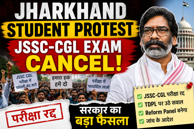 Jharkhand Student Protest