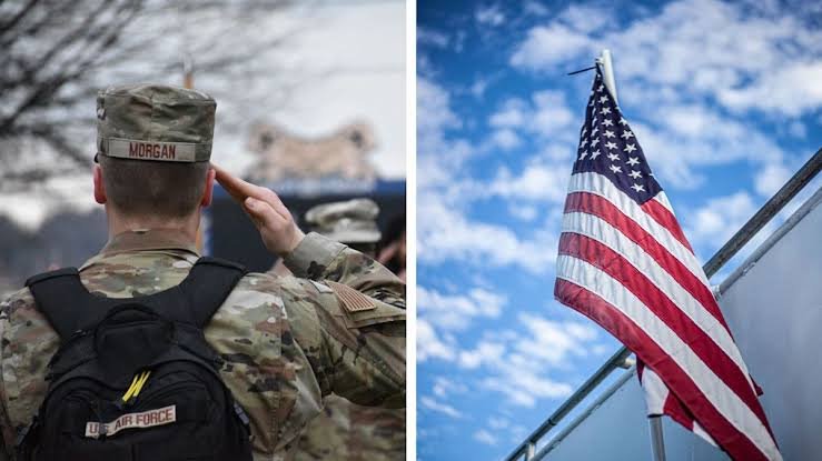 Marine Veteran Rescues American Flag