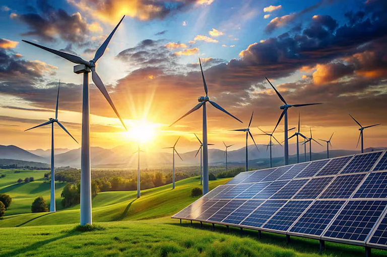 Spain Solar Panels Olive Groves